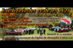 Randonnée des couleurs 2025