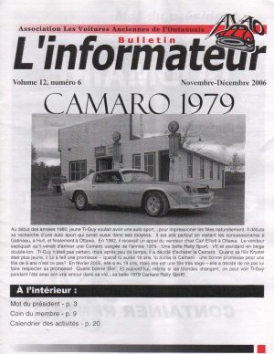 Volume 12, Numéro 6