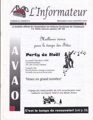 Décembre2000 Janvier 2001