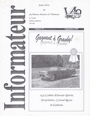 Volume 10 - Septembre 1995