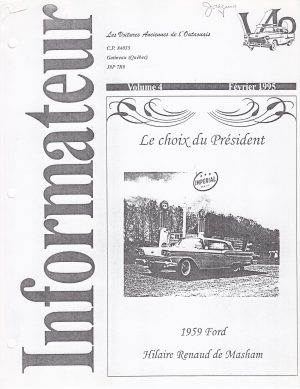 Volume 4 - Février 1995_Couverture